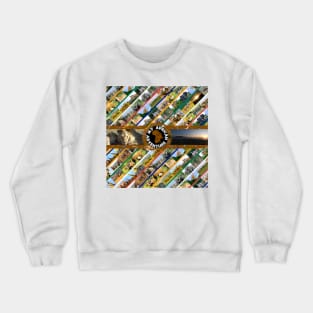 My African Adventure Wildlife Collage Crewneck Sweatshirt